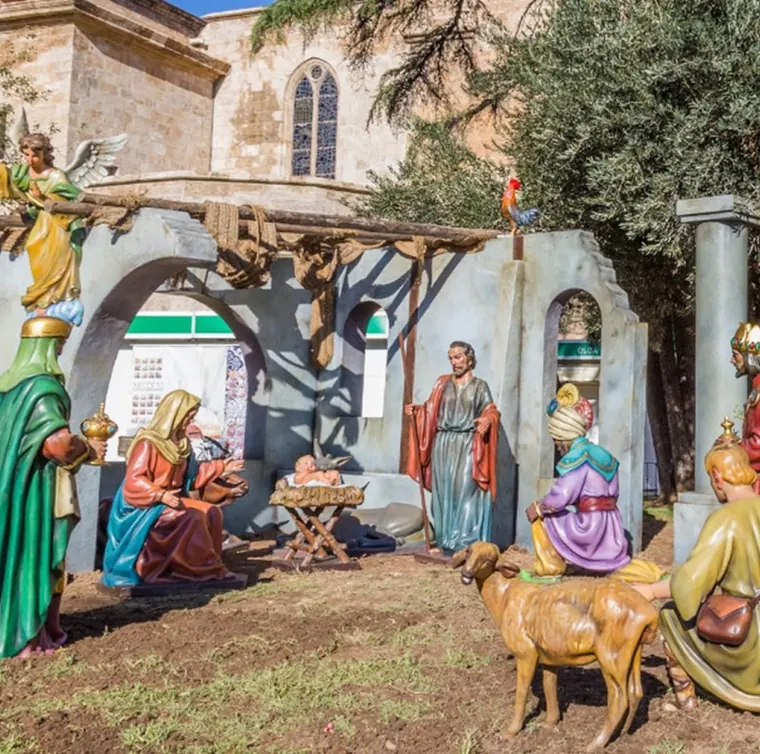 Nacimiento navideño monumental